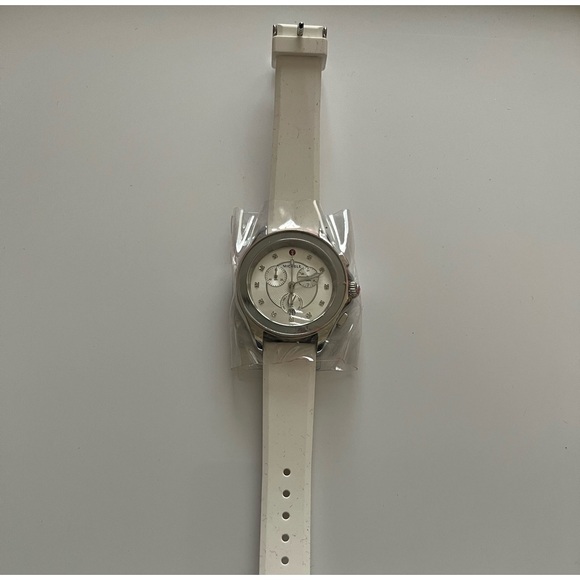 White band Michele watch - Picture 3 of 3